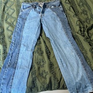 Levi's Two-Tone Blue Bootcut Jeans